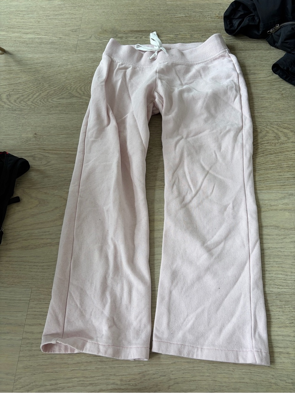 Pink Pull-On Lounge Pants